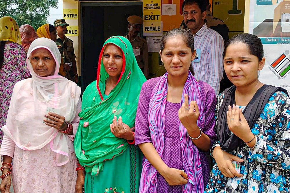 Voting for Nalagarh assembly seat bypoll in  Himachal Pradesh