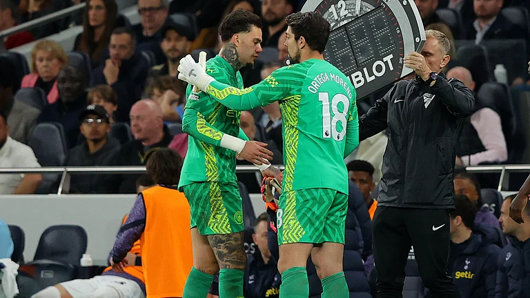 Ederson and Stefan Ortega. - null