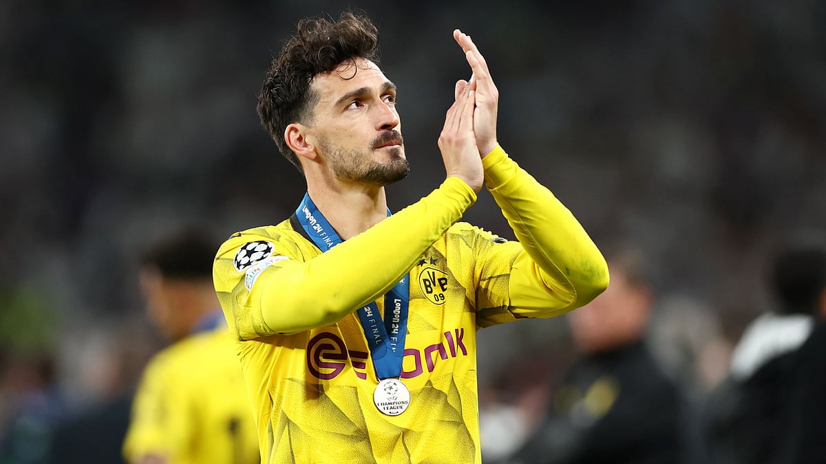 Mats Hummels left Borussia Dortmund in June
