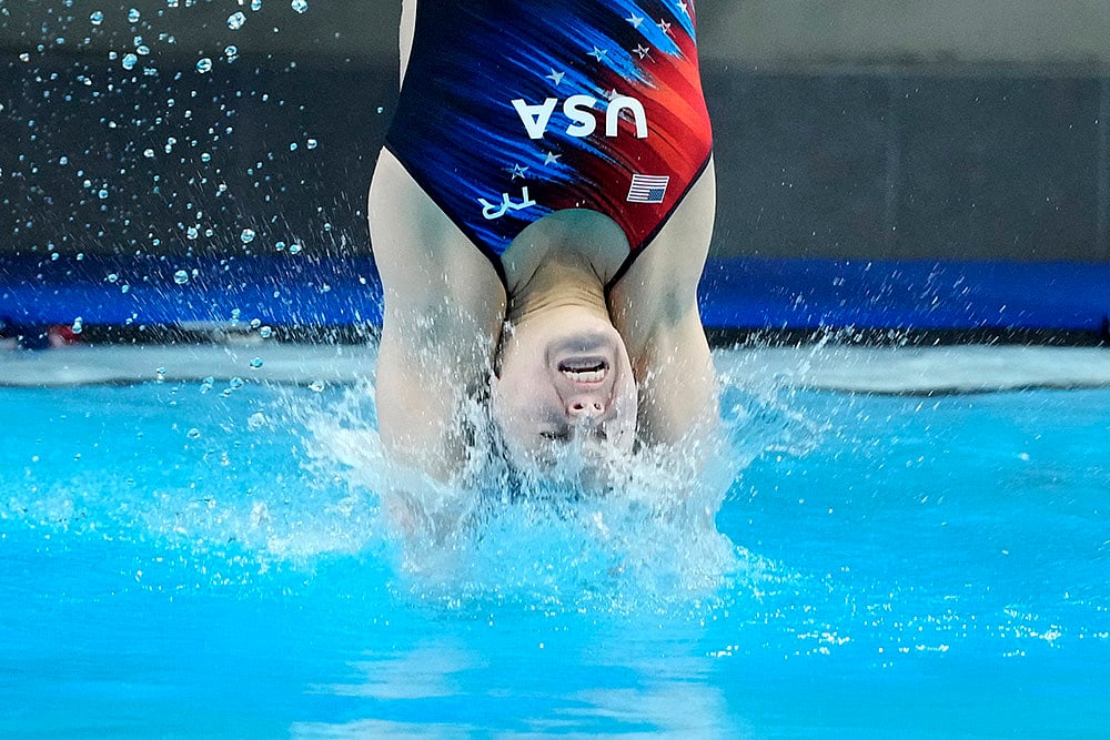 2024 Paris Summer Olympics_Alison Gibson during Diving Training session_6