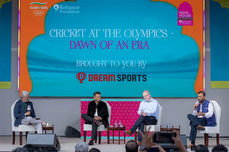 Paris Olympics 2024_Rahul Dravid at India House in Paris_6