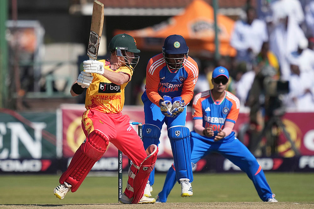 Jonathan Campbell during Zimbabwe vs India 4th T20I Cricket photo gallery_7