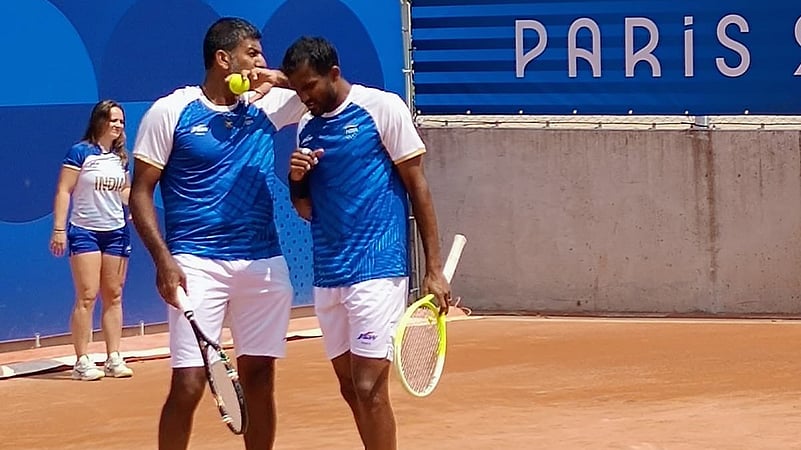 Rohan Bopanna and Sriram Balaji., Tennis, X Photo