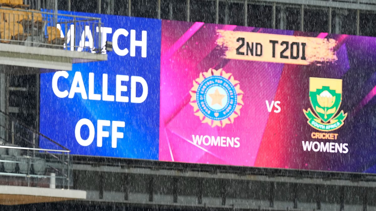 PTI : Incessant downpour in Chennai forces the second women's T20I between India and South Africa to be abandoned on Sunday (July 7, 2024).