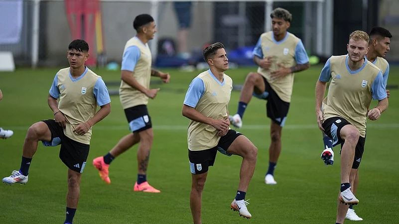 argentina-football-team-players-train-ahead-of-paris-olympic-games-2024-ap-photo