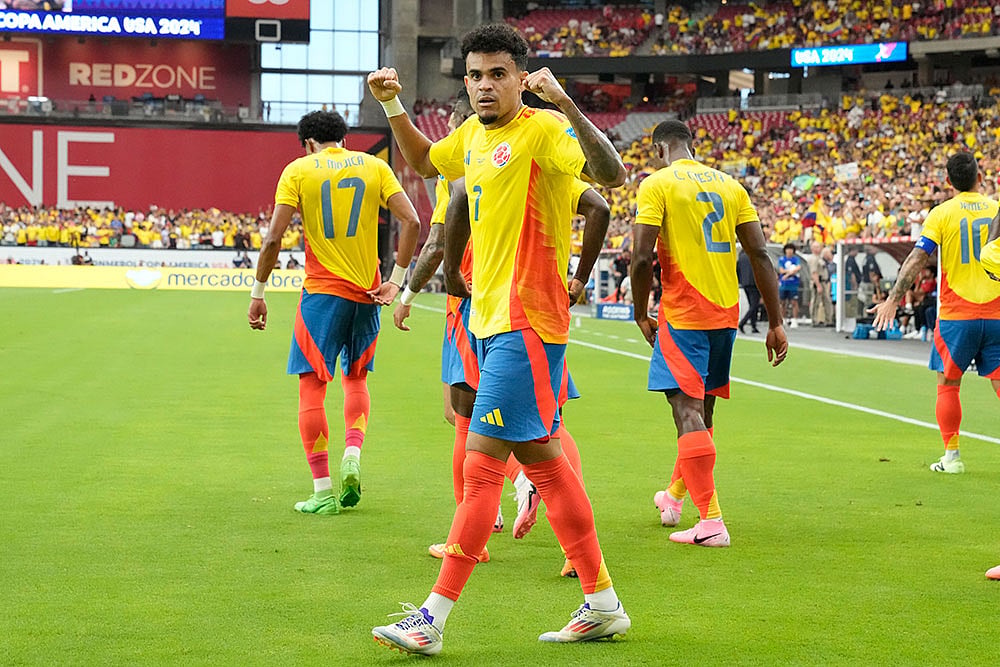 Copa America Soccer Colombia Panama