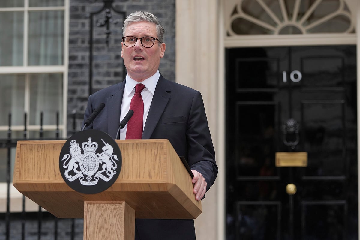 Kin Cheung / AP :  
Britain's Labour Party Prime Minister Kier Starmer