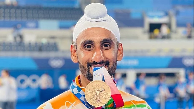 Indian hockey forward Mandeep Singh - Instagram/ @mandeepsingh995