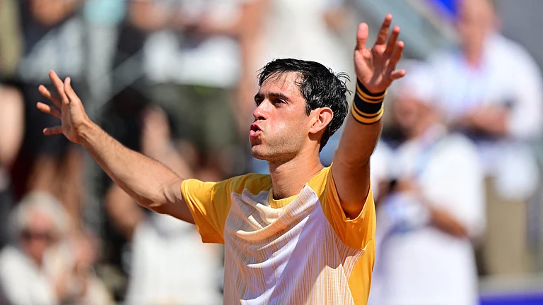 Swedish Open winner Nuno Borges - null