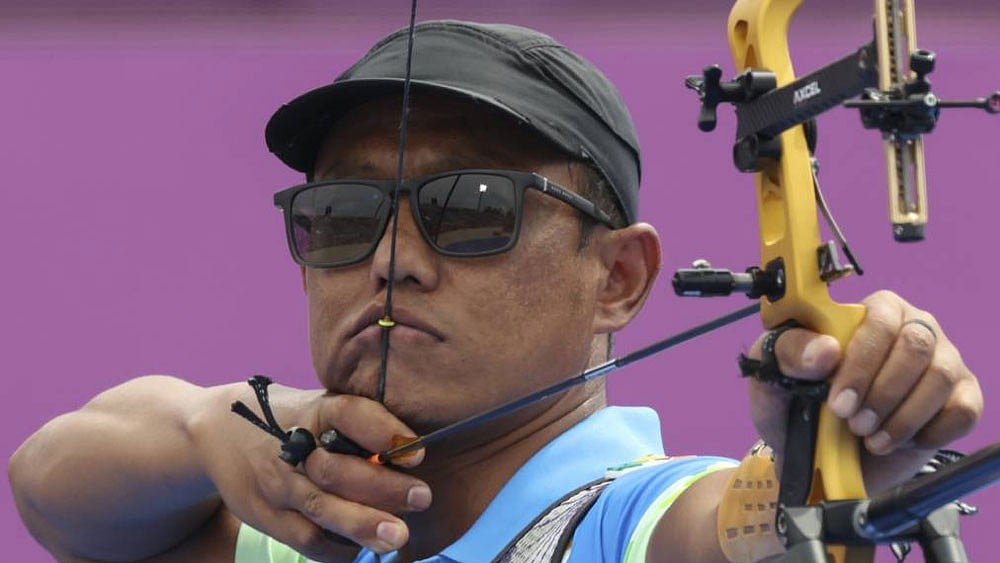File  : Indian archer Tarundeep Rai.