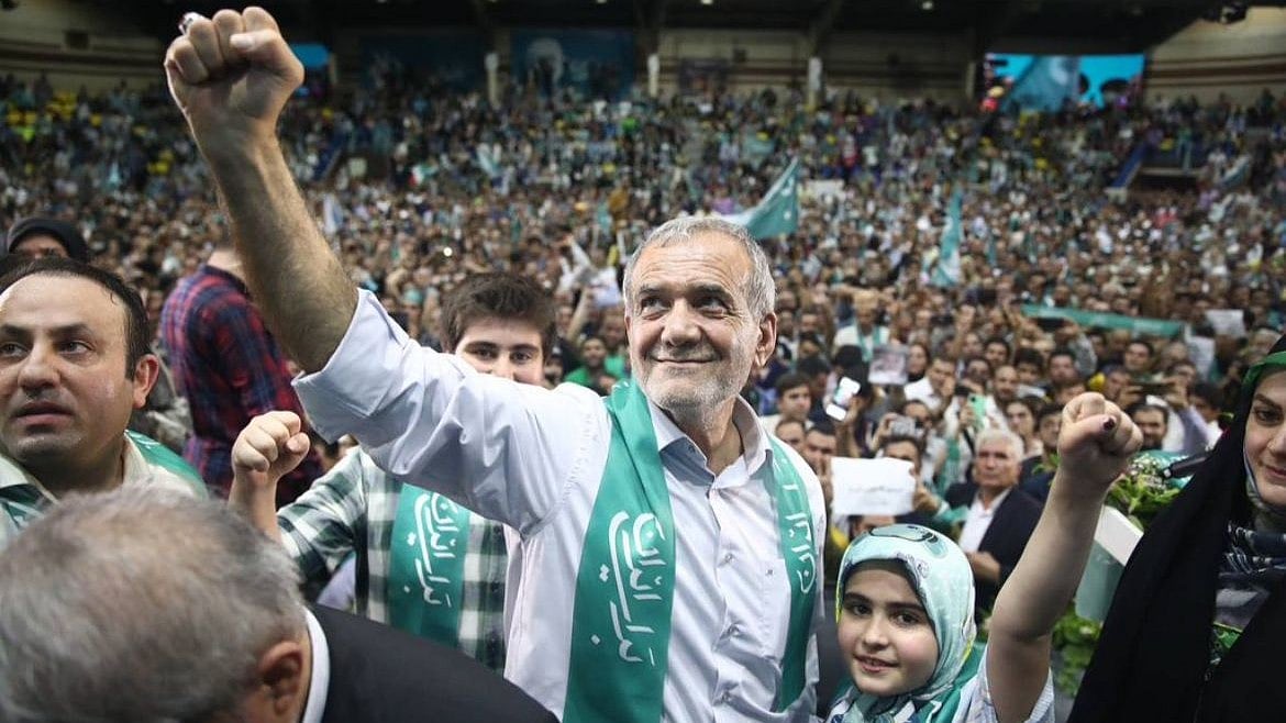 Irans new President Masoud Pezeshkian