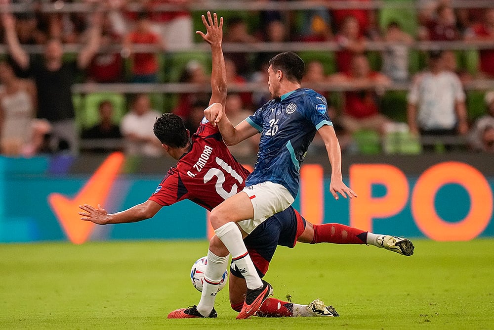 Copa America Soccer Costa Rica vs Paraguay photo gallery_5