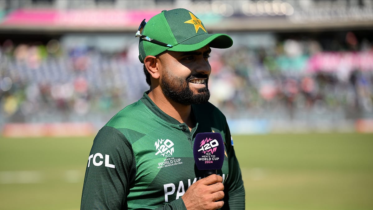 X | Pakistan Cricket : Babar Azam at the 2024 ICC T20 World Cup 2024. 