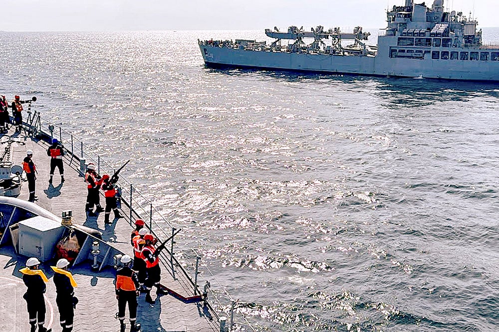 Royal Saudi Naval Forces  during Training Course  in Kochi.
