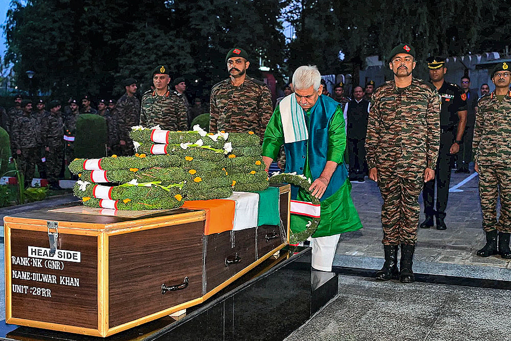 Jammu and Kashmir Lieutenant Governor Manoj Sinha