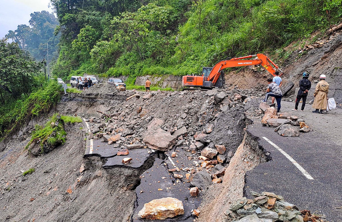 PTI : landslide (representational image)