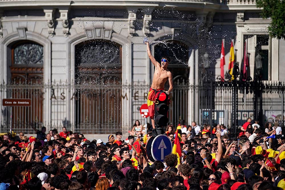Euro 2024 winners Spain team Celebrate Victory With Fans photo gallery_9