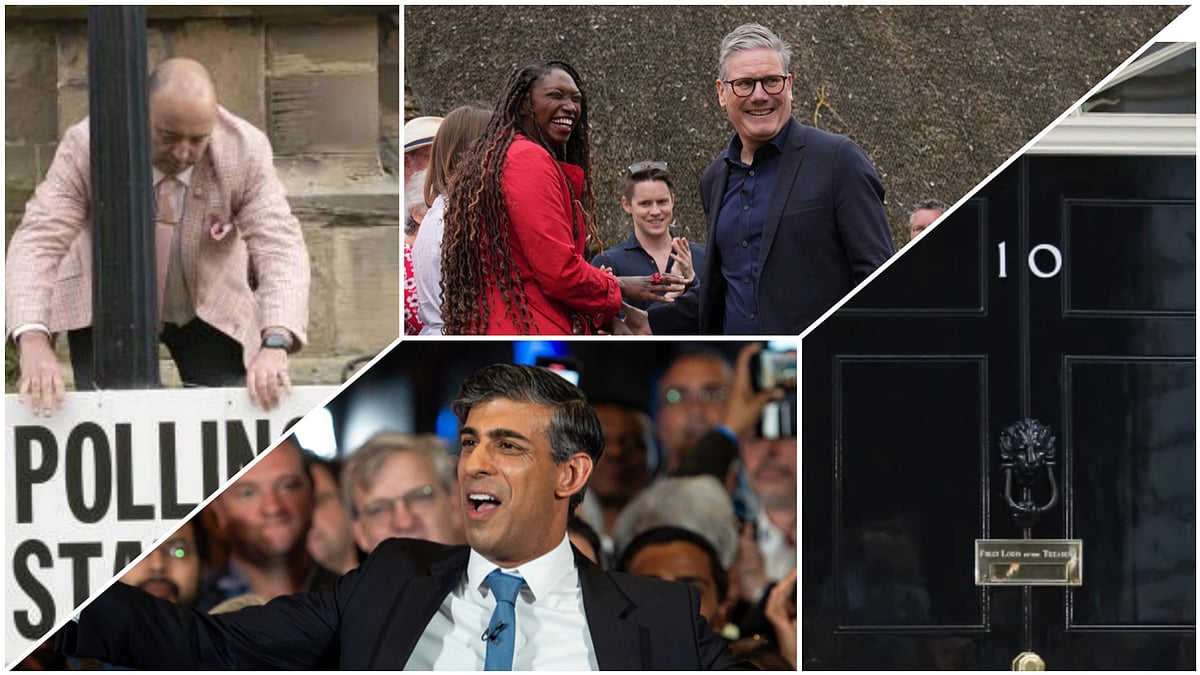 AP  : Rishi Sunak, Keir Starmer Go Head-To-Head In Historic UK Election
