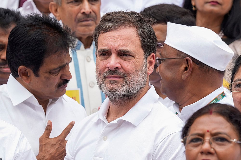 Leader of Opposition in the Lok Sabha Rahul Gandhi