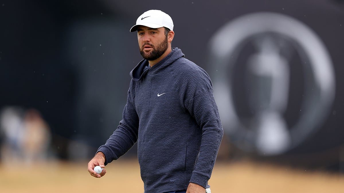 Scottie Scheffler is already loving golf at Royal Troon ahead of the 152nd Open.