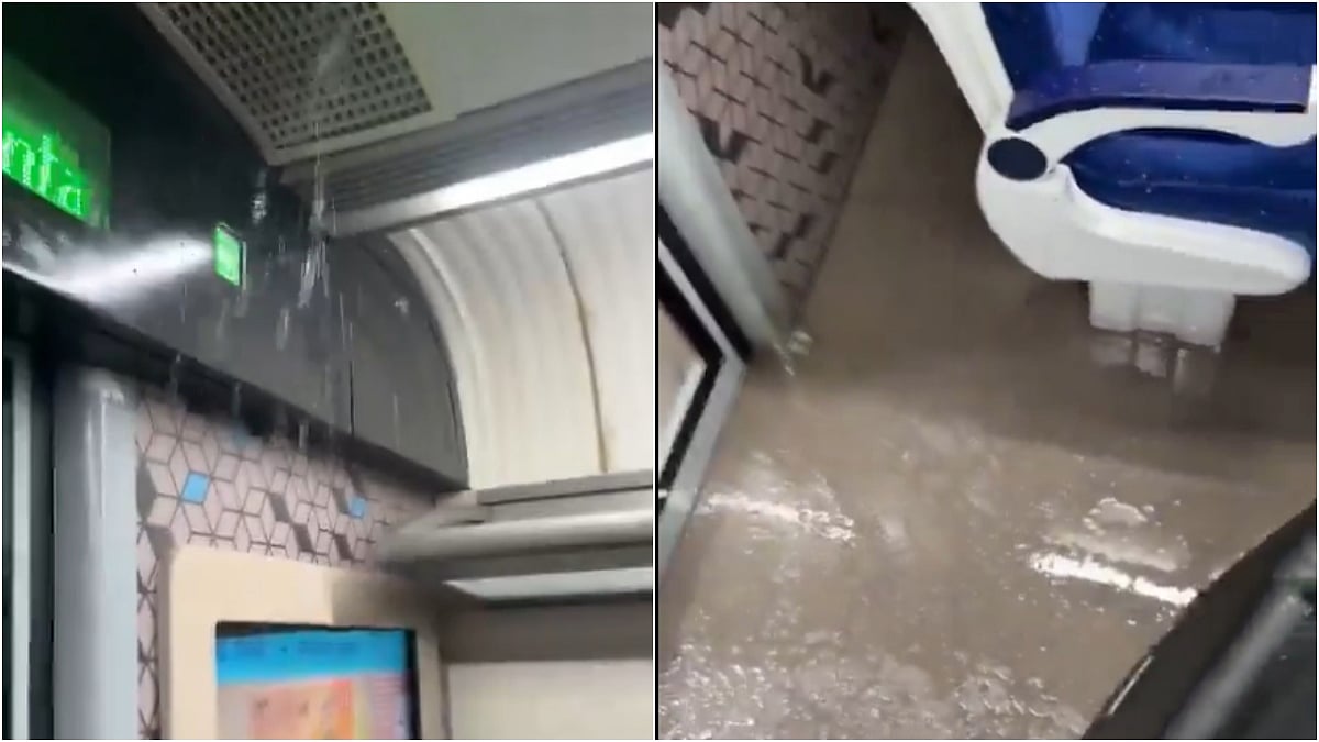 Screengrab from the viral video.  - X/@SachinGuptaUP