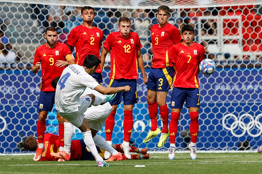 2024 Paris Summer Olympics soccer_Spain vs Uzbekistan_5