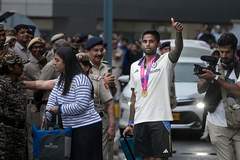 Suryakumar Yadav arrives New Delhi, T20 World Cup 2024 