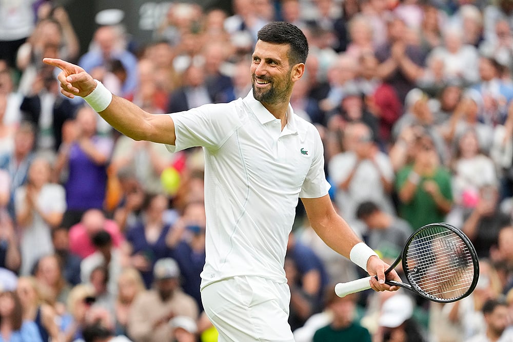 2024 Wimbledon Tennis Novak Djokovic photo_2