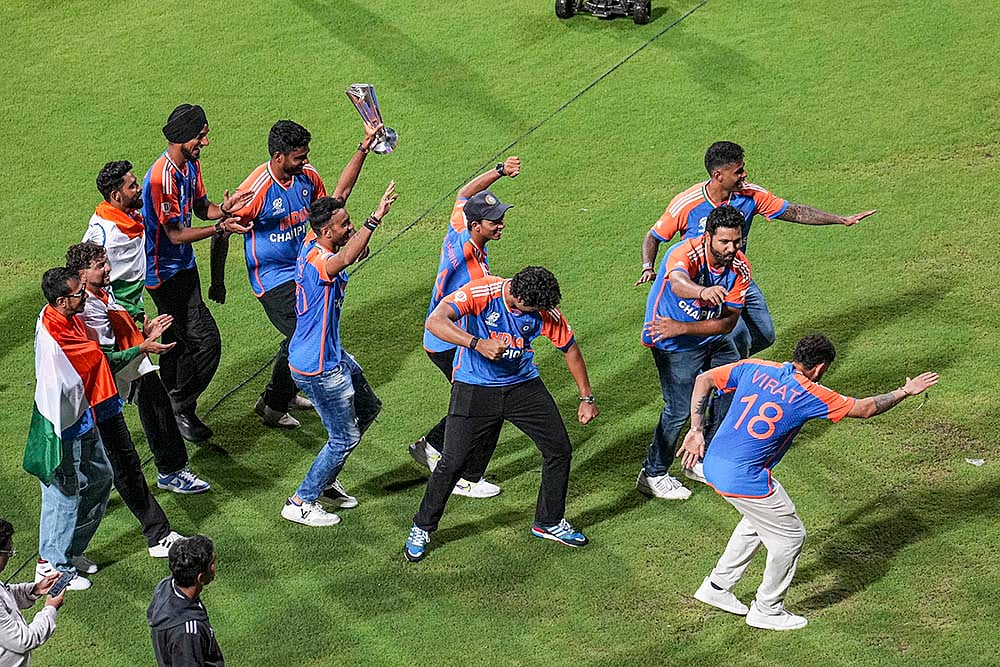 India cricket team felicitation in Wankhede Stadium photo gallery_6