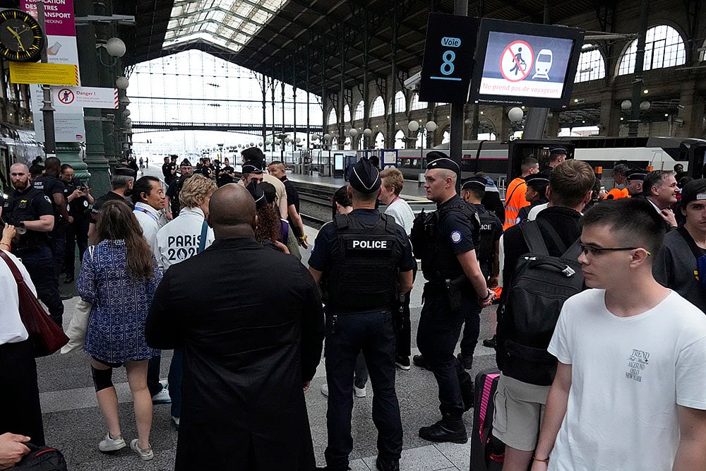 Paris Olympic Games 2024_Frances High-Speed Train Network disrupted_4