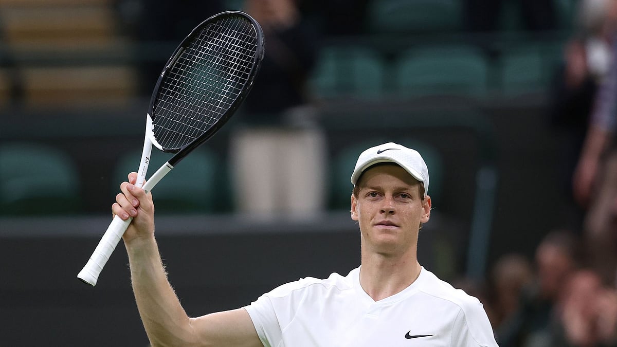 Sinner is safely through to round two at Wimbledon
