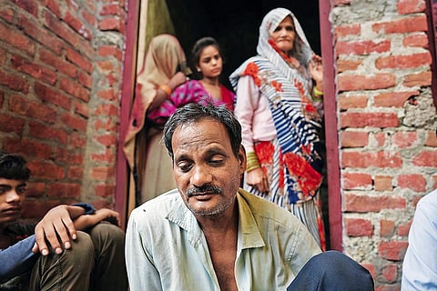 Vinod Kumar, who lost his mother, wife and nine-year-old daughter