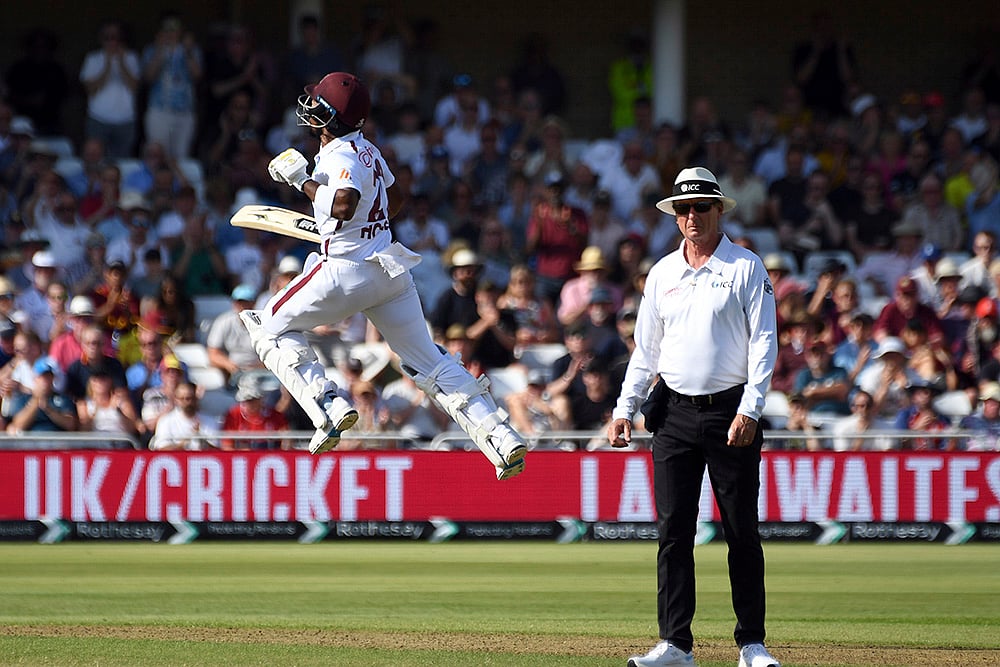 England Vs West Indies_Cricket_2nd Test match_Day 2_photo_3