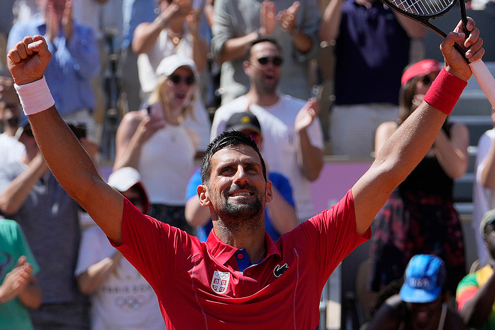 2024 Paris Summer Olympics games_Tennis_Novak Djokovic vs Rafael Nadal_1