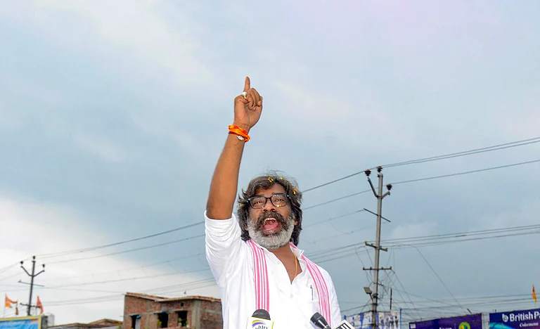 Former Jharkhand CM Hemant Soren. | - PTI