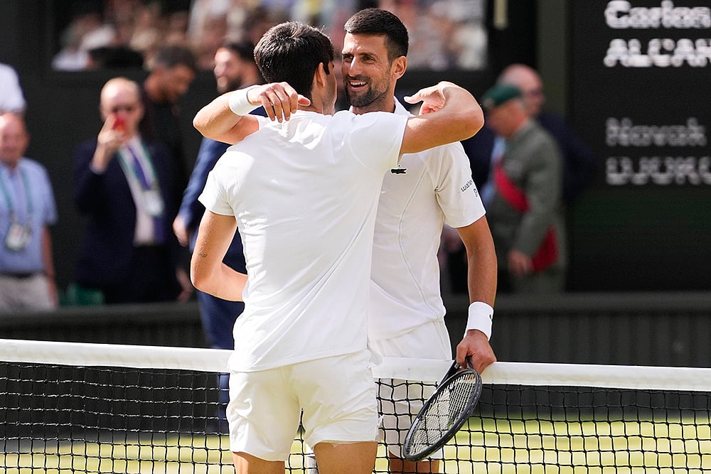 Carlos Alcaraz Vs Novak Djokovic, Wimbledon 2024 Final photo gallery_5