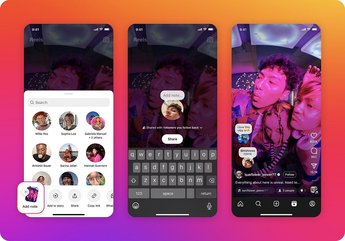 Notes feature