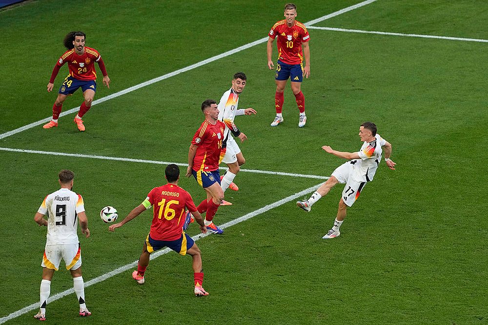 UEFA Euro 2024 Soccer Germany vs Spain Photo Gallery_6