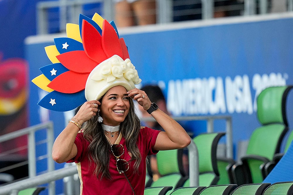 2024 Copa America Soccer Jamaica vs Venezuela Pics_10