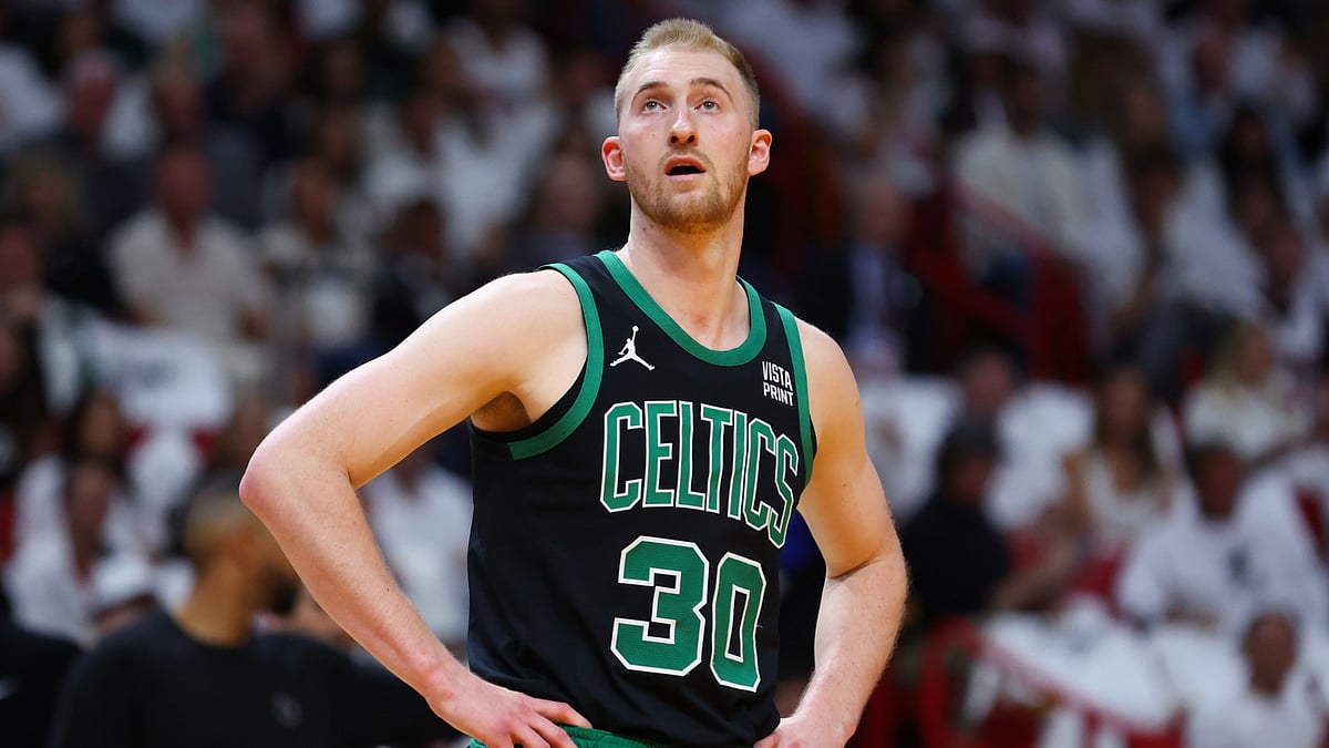 Boston Celtics' Sam Hauser.