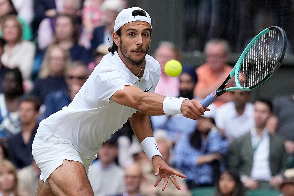 2024 Wimbledon tennis Semi-Final Novak Djokovic vs Lorenzo Musetti photo gallery_5
