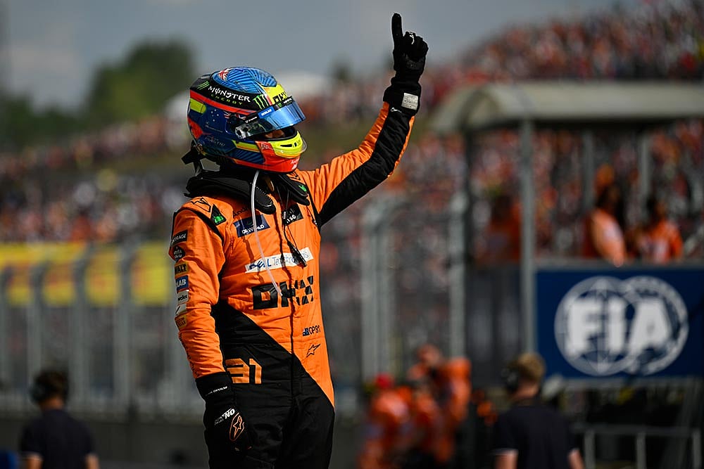 Hungarian Formula One Grand Prix race