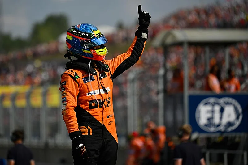 Hungarian Formula One Grand Prix race