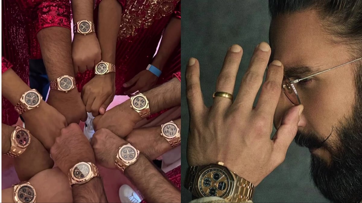 Instagram : Audemars Piguet Rs 2 crore watch gifted by Anant Ambani to his groomsmen