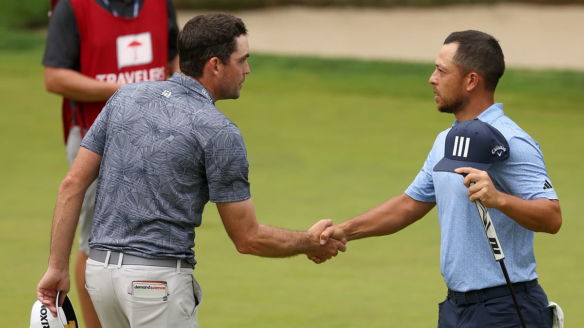Xander Schauffele and Keegan Bradley