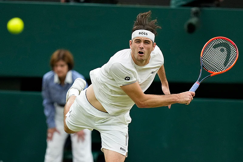 2024 Wimbledon Tennis Taylor Fritz vs Alexander Zverev photo_3