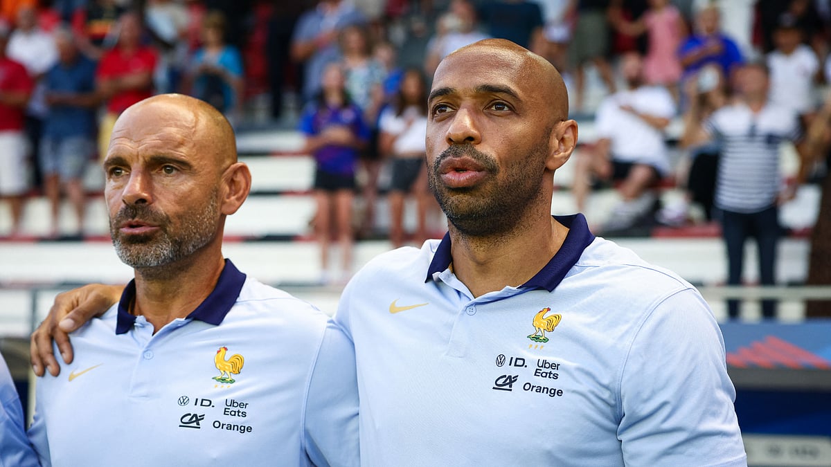 Thierry Henry will be hoping to lead France to Olympic gold in Paris. - null