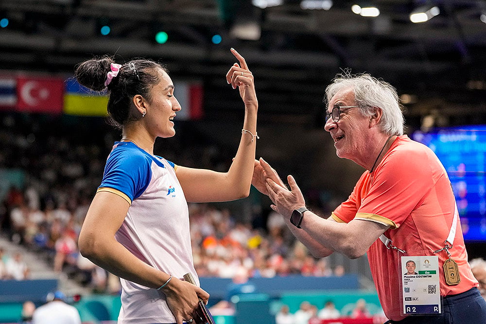 2024 Paris Summer Olympics_Table Tennis_Manika Batra_2