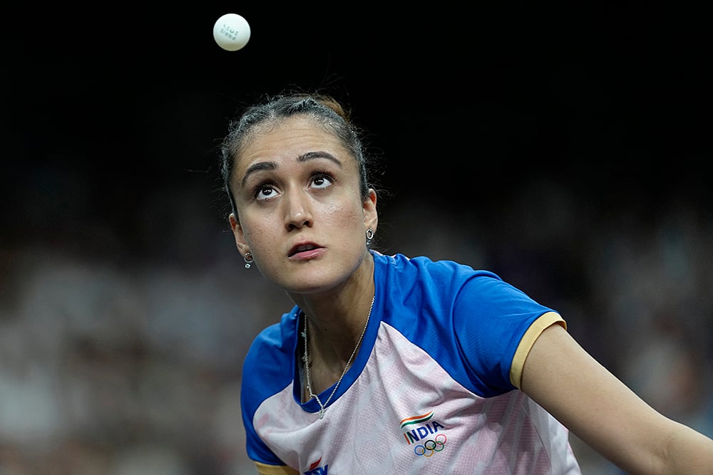 2024 Paris Summer Olympics_Table Tennis_Manika Batra_6