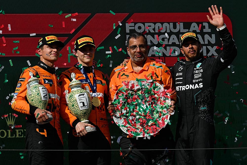 McLaren driver Oscar Piastri of Australia